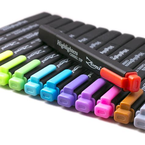 largest variety of highlighter colors.